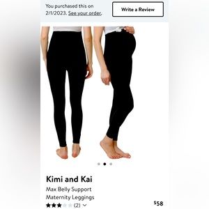 Brand new kimi and Kai maternity leggings